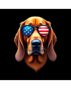 Patriot Paws In Sunglasses Of Freedom