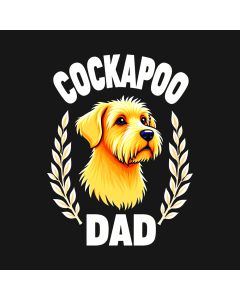 Cockapoo Dad: A Noble Companion In Golden Hues