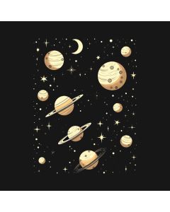 Planets In Hazy Orbit: A Celestial Dreamscape