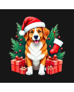 Joyful Holiday Herald Of Paws And Presents