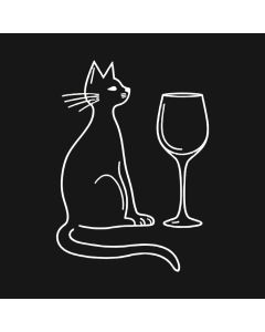 Wine Whisperer: The Silent Elegance Of A Curious Cat
