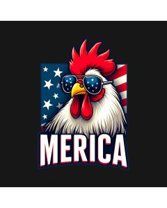 Merica: The Rooster Of Freedom And Swagger