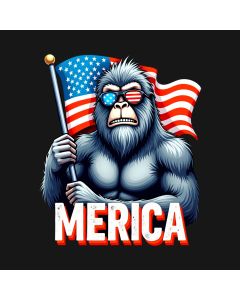 Merica, The Patriotic Beast With A Fierce Gaze