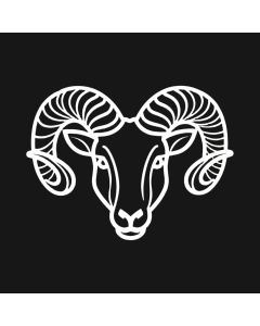 Ram Head: Echoes Of Wilderness In Line Art Form