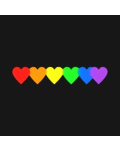 Love Builds A Rainbow Bridge To The Heart'S Haven
