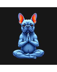 Pray With Paws: The Zen Of A Blue Bulldog