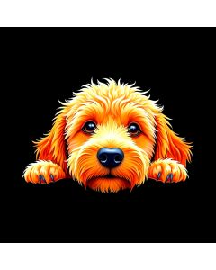 Puppy Eyes In A Velvety Dreamscape