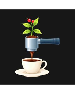 Grow Your Dreams Amidst Coffee'S Embrace